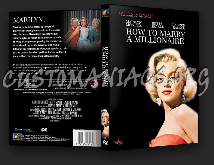 How to Marry a Millionaire dvd cover