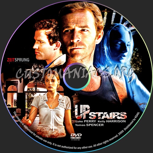 Upstairs dvd label