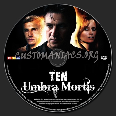 Ten Umbra Mortis dvd label