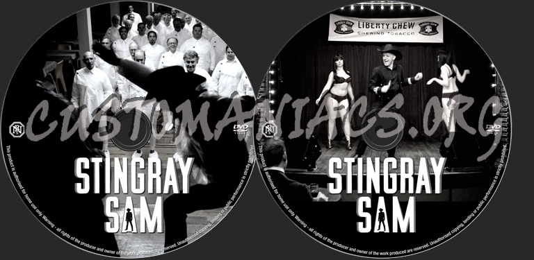Stingray Sam dvd label