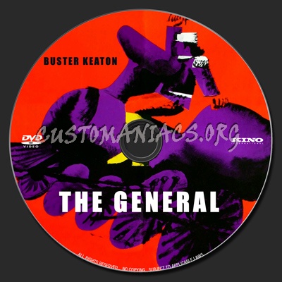 The General dvd label