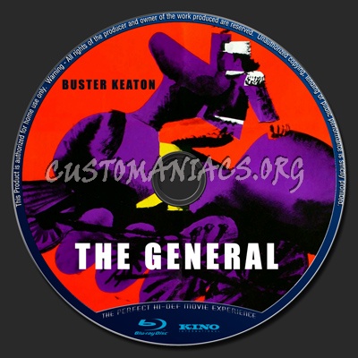 The General blu-ray label