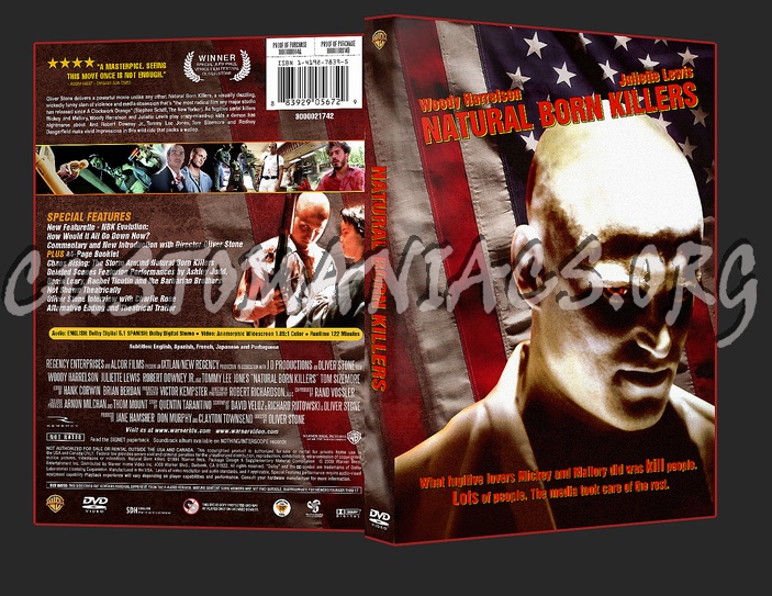 Natural Born Killers dvd cover