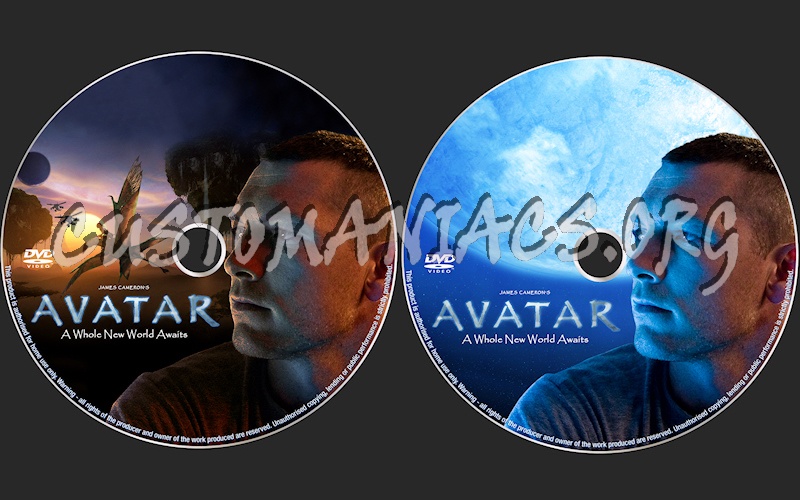 Avatar dvd label