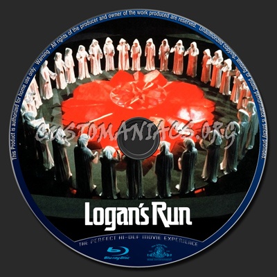 Logan's Run blu-ray label