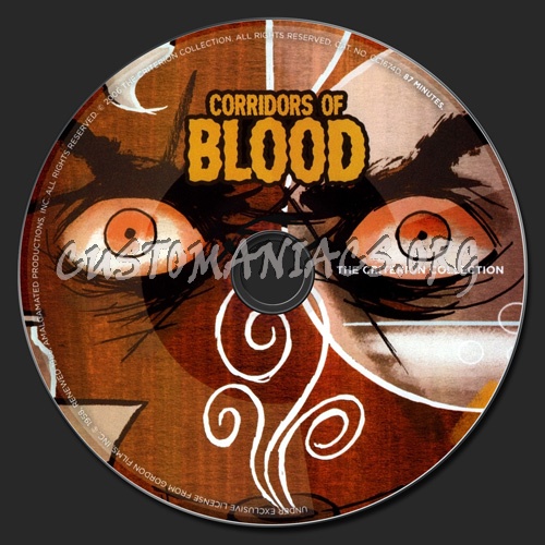 368 - Corridors of Blood dvd label