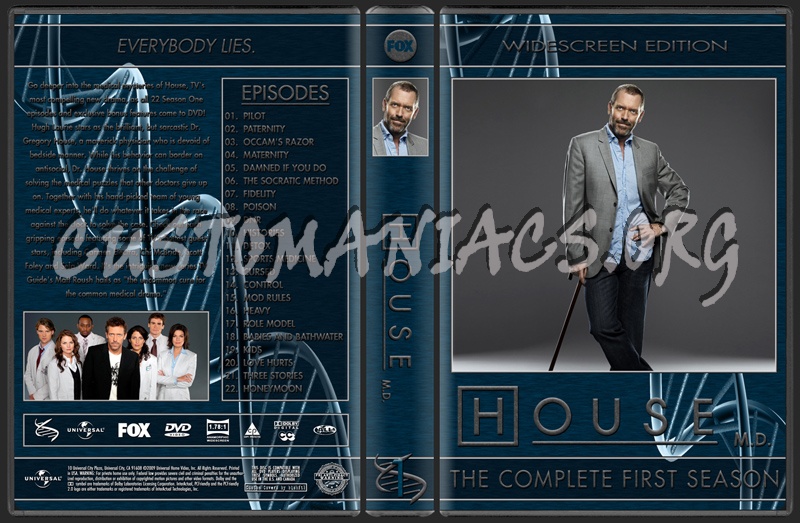 House Thin6 dvd cover