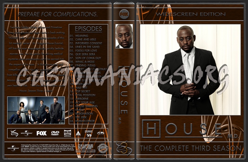 House Thin6 dvd cover