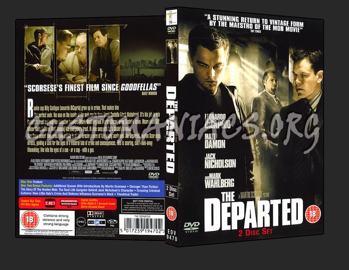 The Departed dvd cover