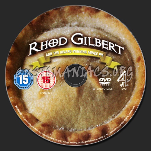 Rhod Gilbert And The Award-Winning Mince Pie dvd label