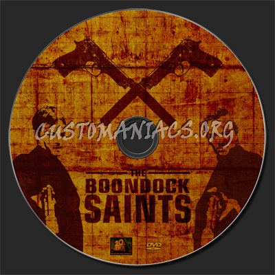 Boondock Saints dvd label