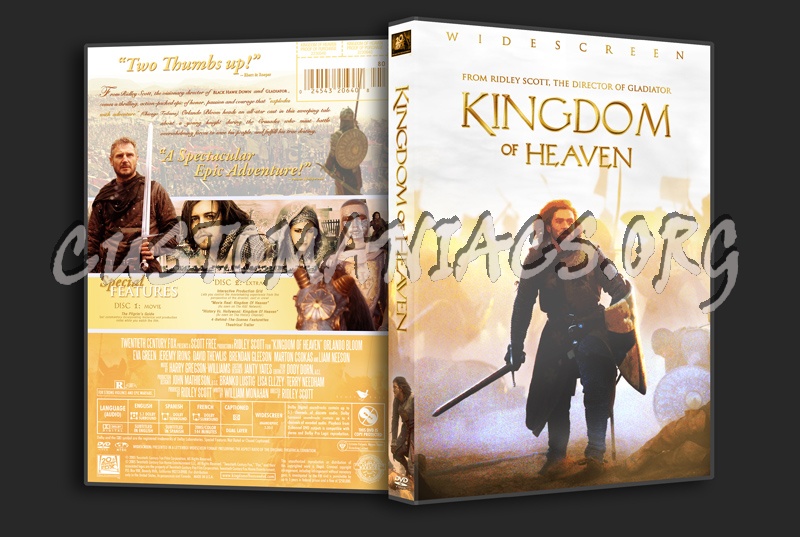 Kingdom of Heaven dvd cover