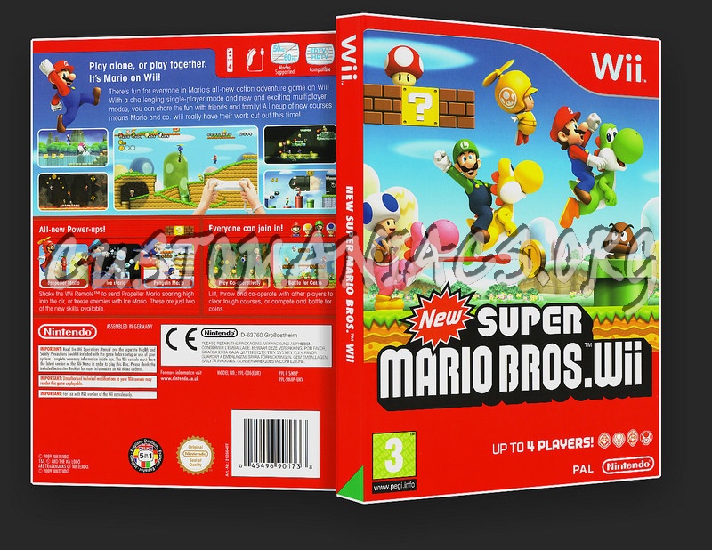 Super Mario Bros. dvd cover