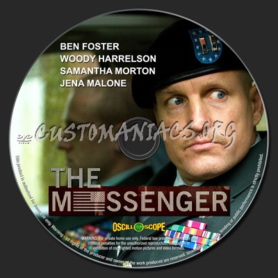 The Messenger dvd label