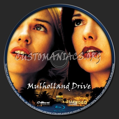 Mulholland Drive blu-ray label