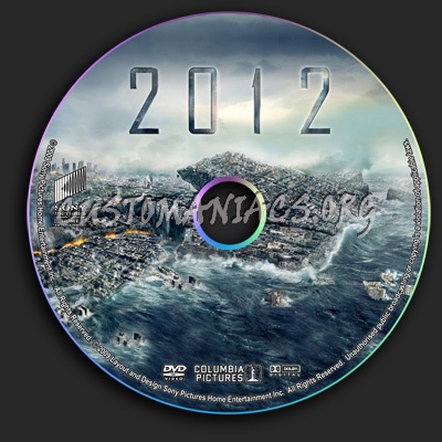 2012 dvd label