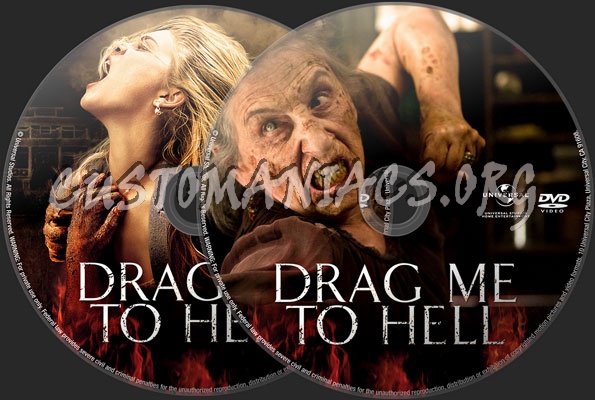 Drag Me To Hell dvd label