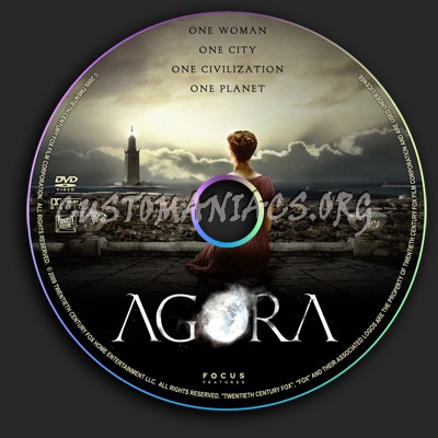 Agora dvd label