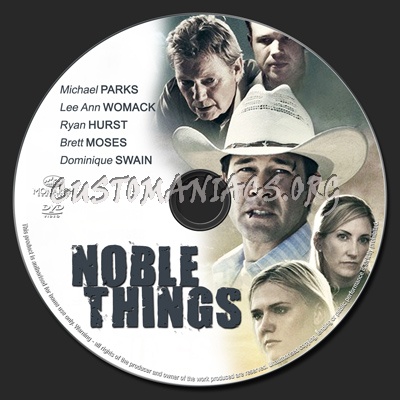 Noble Things dvd label