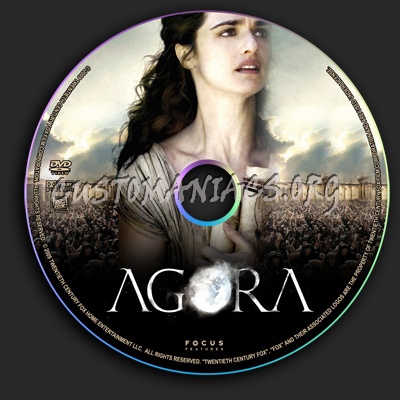 Agora dvd label