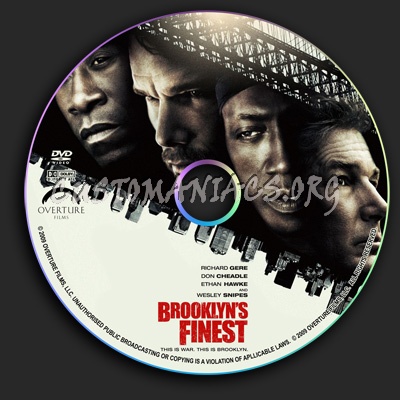 Brooklyn's Finest dvd label