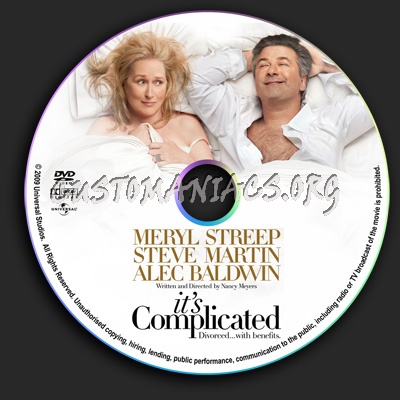 It's Complicated dvd label