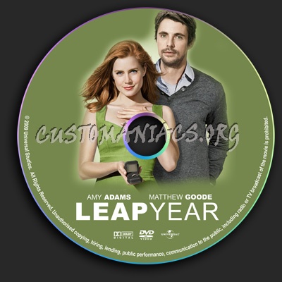 Leap Year dvd label