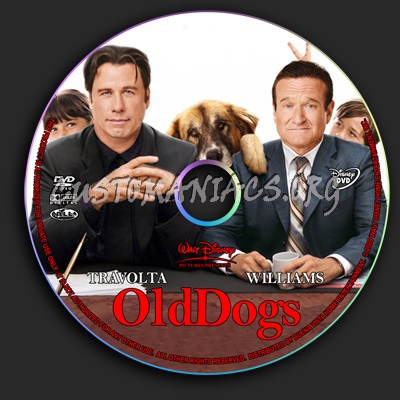 Old Dogs dvd label