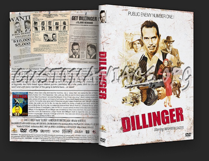 Dillinger 1973 dvd cover