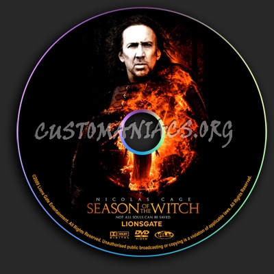 Season Of The Witch dvd label