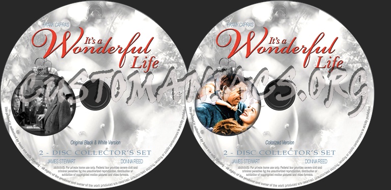 It's A Wonderful Life dvd label