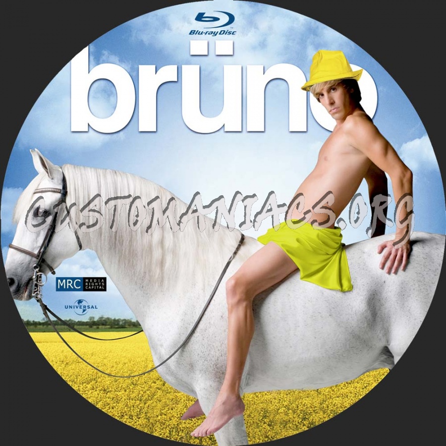 Bruno blu-ray label