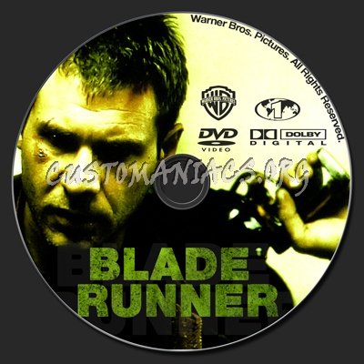 Blade Runner dvd label