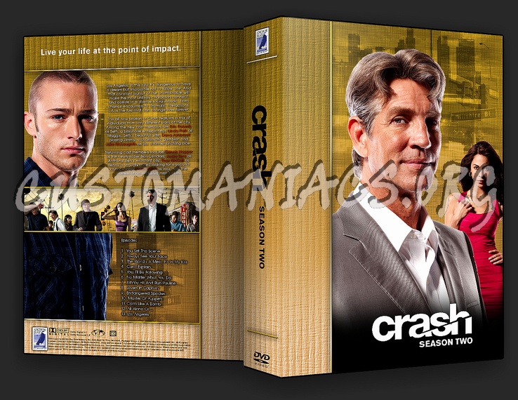 Crash (2008) - TV Collection dvd cover