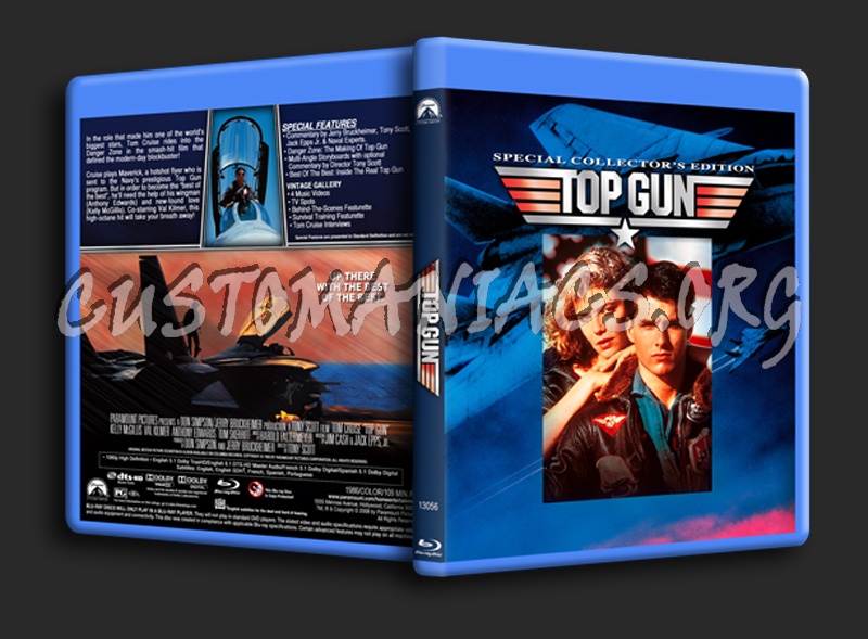 Top Gun blu-ray cover