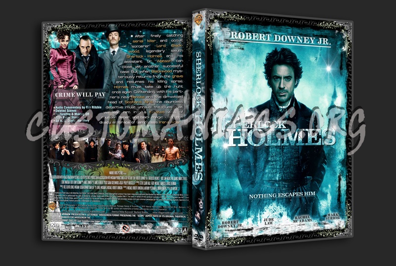 Sherlock Holmes dvd cover