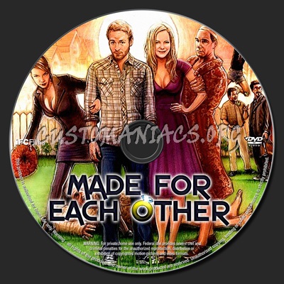 Made for Each Other dvd label