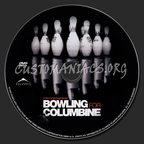 Bowling For Columbine dvd label