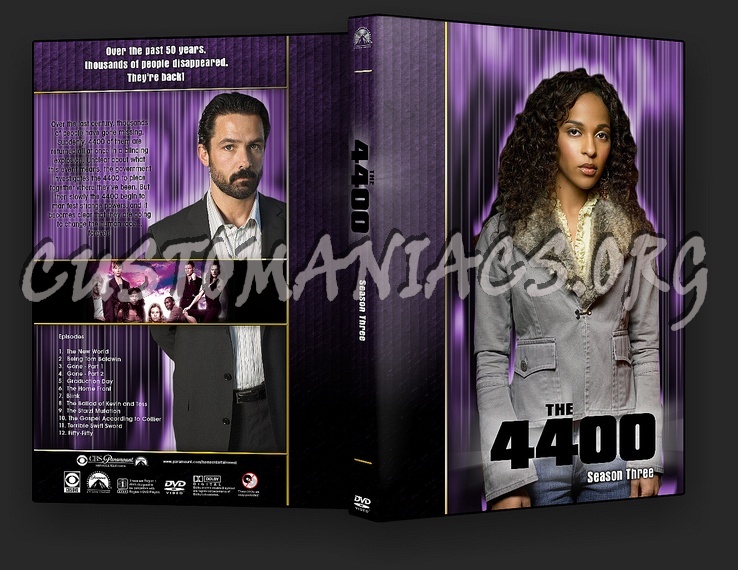 The 4400 - TV Collection dvd cover