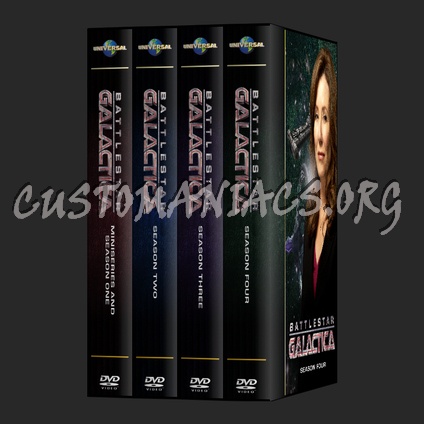 Battlestar Galactica (2004) - TV Collection dvd cover