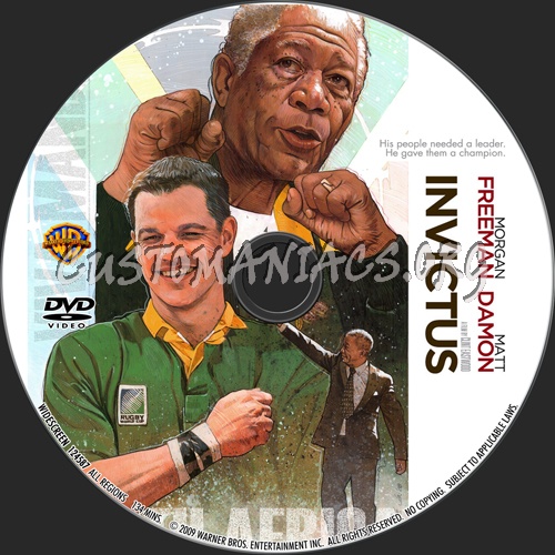 Invictus dvd label