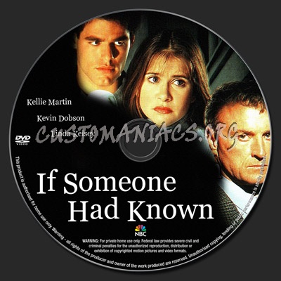 If Someone Had Known dvd label