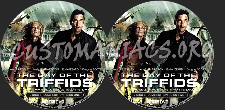 The Day of the Triffids 2 Disc SE dvd label