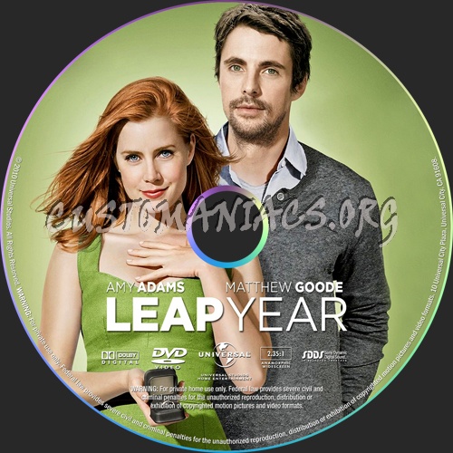 Leap Year dvd label