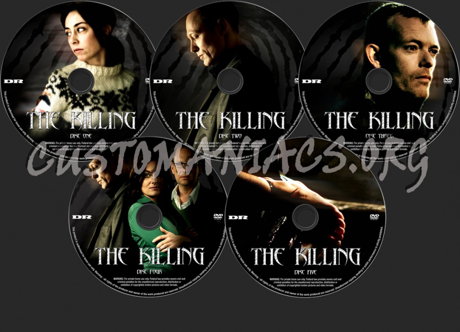 The Killing dvd label