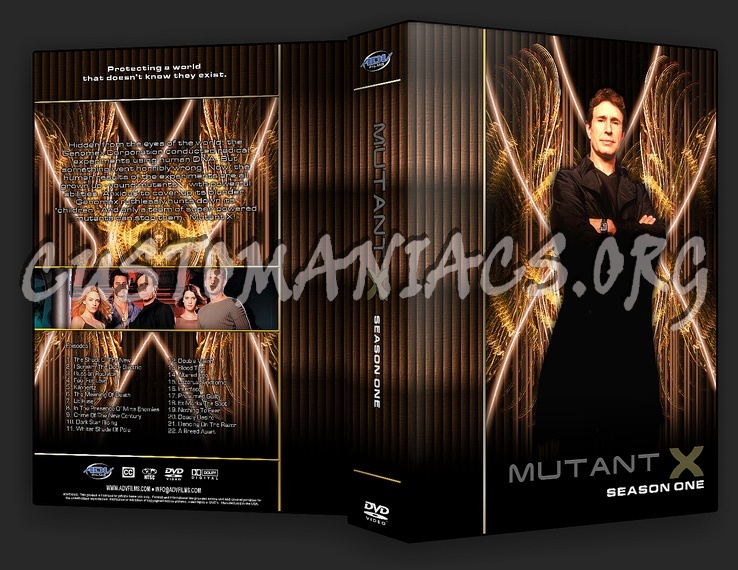 Mutant X - TV Collection dvd cover