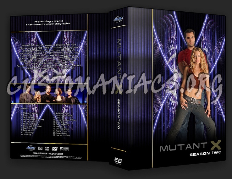 Mutant X - TV Collection dvd cover