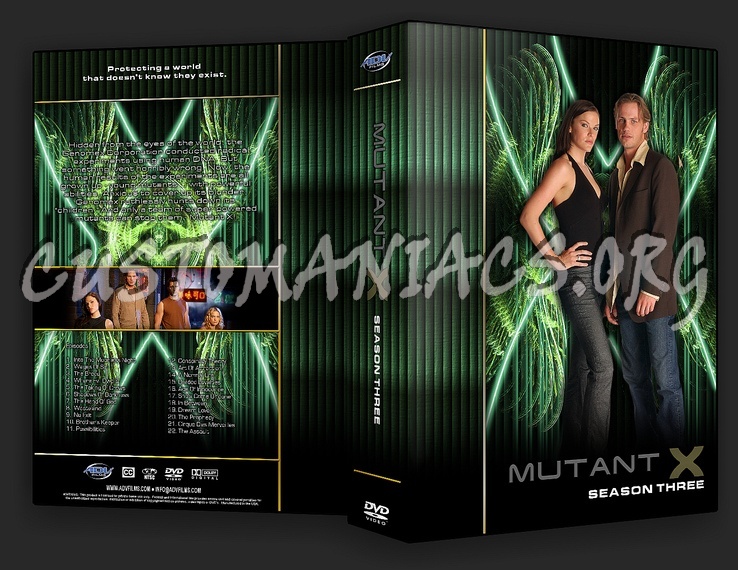 Mutant X - TV Collection dvd cover