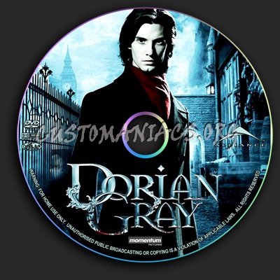 Dorian Gray dvd label