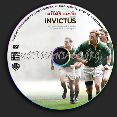 Invictus dvd label